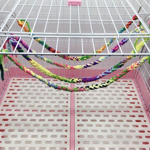 other bird supplies parrot climbing cotton rope standing perch pet hamster rat hammock swing hanging toy
other bird supplies parrot climbing cotton rope standing perch pet hamster rat hammock swing hanging toy