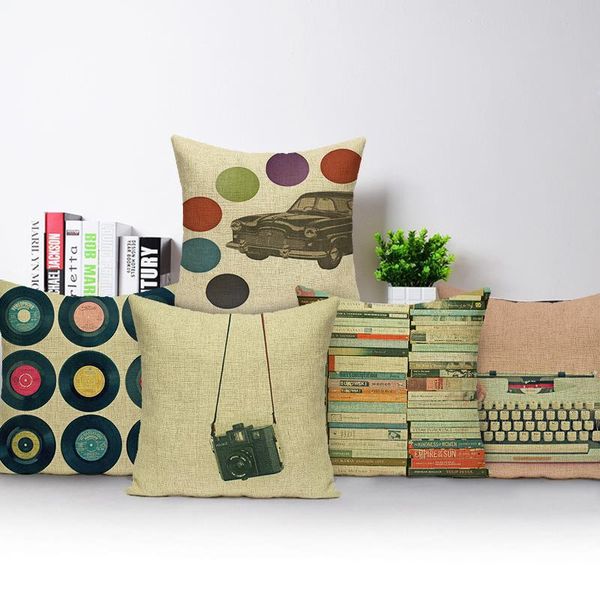 cushion/decorative pillow retro style cushion cover 45*45cm classic cars camera home decorative linen case
cushion/decorative pillow retro style cushion cover 45*45cm classic cars camera home decorative linen case
