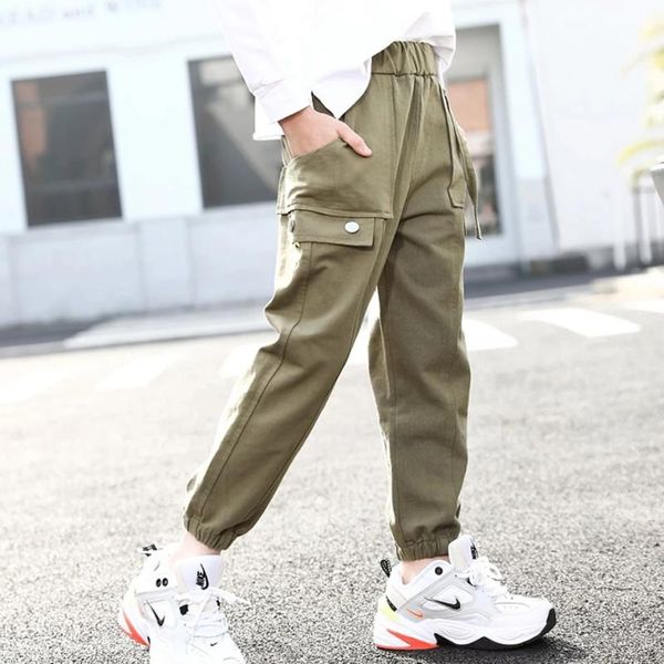 trousers girls cargo pants spring autumn kids solid color for children casual style kid clothes teenage cloth, Blue
trousers girls cargo pants spring autumn kids solid color for children casual style kid clothes teenage cloth, Blue