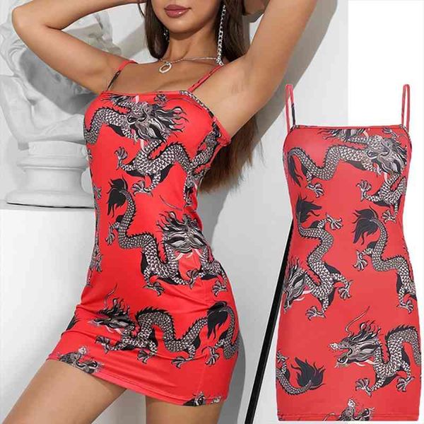 summer styles women dragon pattern sleeveless split hip slender slim fit print red dress, Black;gray
summer styles women dragon pattern sleeveless split hip slender slim fit print red dress, Black;gray