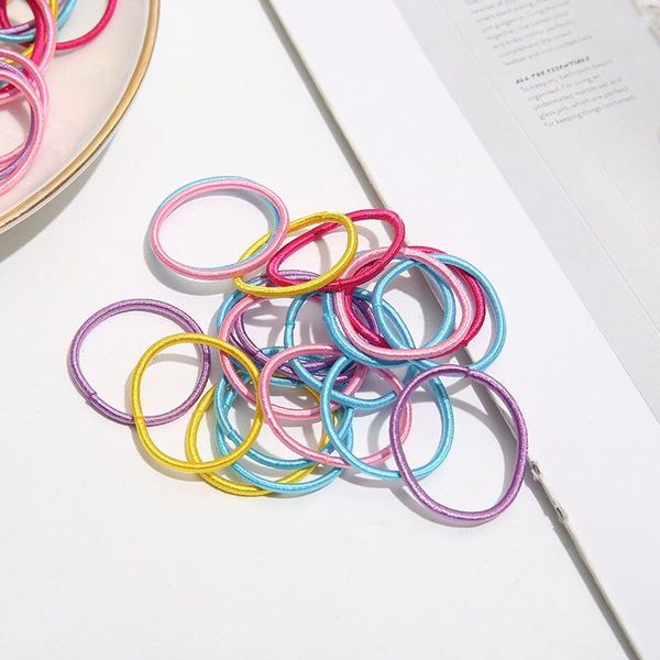 100pcs new version of the new head rope high elastic rubber band for girls and babies, Slivery;white
100pcs new version of the new head rope high elastic rubber band for girls and babies, Slivery;white