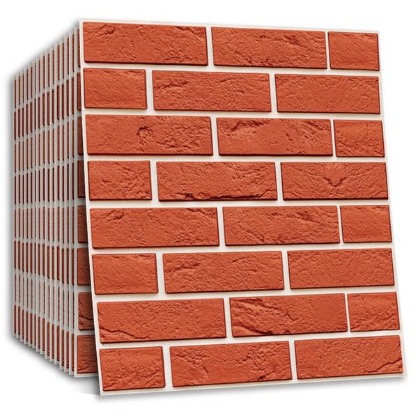wallpapers modern vintage 3d stereo effect red brick wallpaper pvc rustic realistic faux wall paper waterproof room decor
wallpapers modern vintage 3d stereo effect red brick wallpaper pvc rustic realistic faux wall paper waterproof room decor