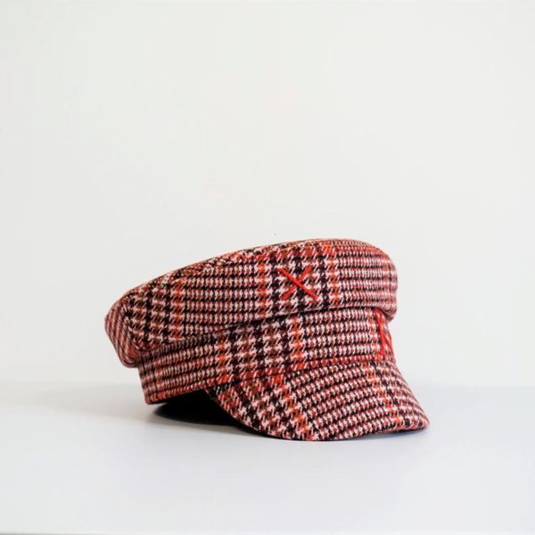 2021 new autumn winter hats women newsboy caps plaid letter embroidery wool cap s l 40g7, Blue;gray
2021 new autumn winter hats women newsboy caps plaid letter embroidery wool cap s l 40g7, Blue;gray