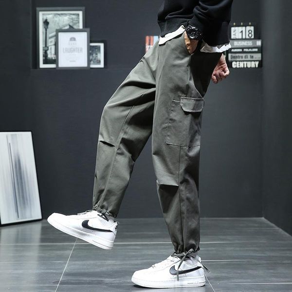 men's pants 2021 ins japanese overalls korean fashion casual leggings sports loose large street running brand wear81, Black
men's pants 2021 ins japanese overalls korean fashion casual leggings sports loose large street running brand wear81, Black