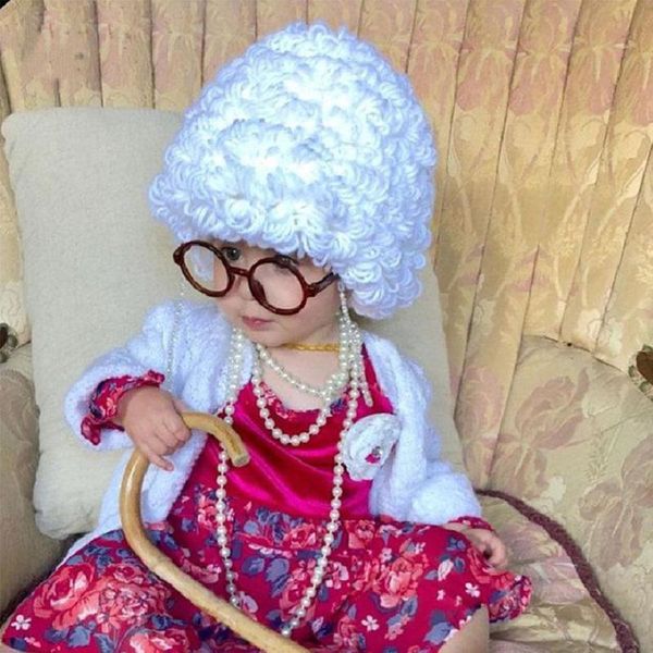 baby old lady wig curly hair cap newborn p props suitable for autumn winter fashion casual warm hats white and gray, Yellow
baby old lady wig curly hair cap newborn p props suitable for autumn winter fashion casual warm hats white and gray, Yellow