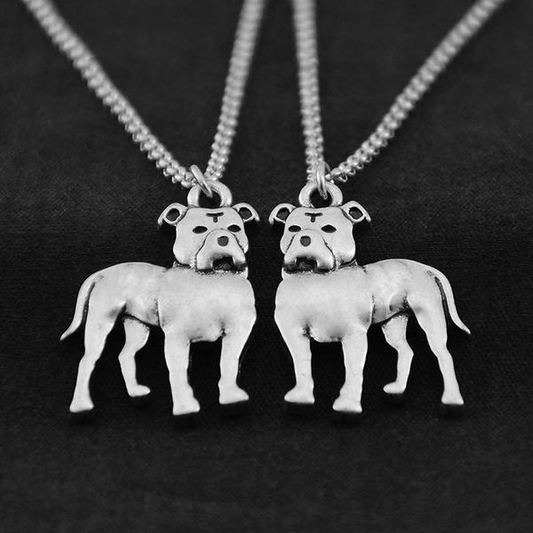 pendant necklaces vintage silver color stainless steel long chains cropped ears pit bull charm necklace dog statement for women jewelry
pendant necklaces vintage silver color stainless steel long chains cropped ears pit bull charm necklace dog statement for women jewelry