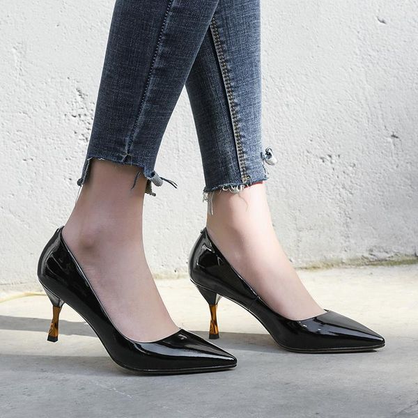 dress shoes eshtonshero women pumps thin high heels pointed toe patent leather casual party platform black size 3-12
dress shoes eshtonshero women pumps thin high heels pointed toe patent leather casual party platform black size 3-12