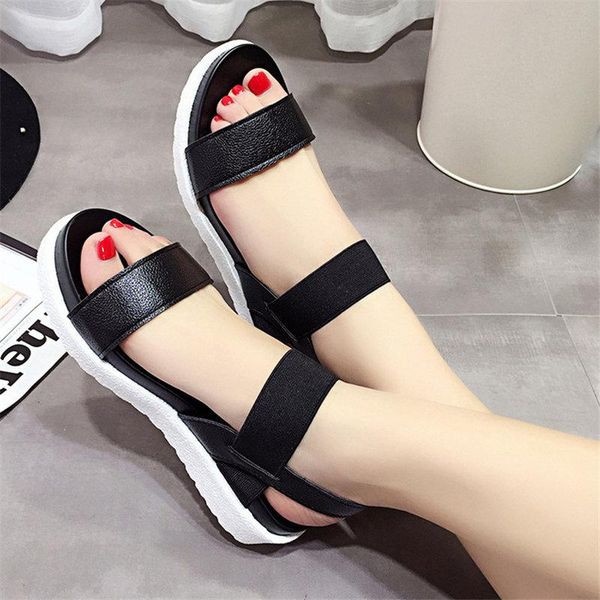 summer women's sandals ladies roma flat sandals flats soft hook loop korean beach fashion casual for woman tx14, Black
summer women's sandals ladies roma flat sandals flats soft hook loop korean beach fashion casual for woman tx14, Black