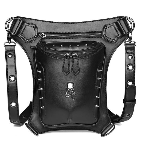 waist bags luxury women's packs for female vintage steampunk style crossbody men rivets rock leather shoulder bag
waist bags luxury women's packs for female vintage steampunk style crossbody men rivets rock leather shoulder bag