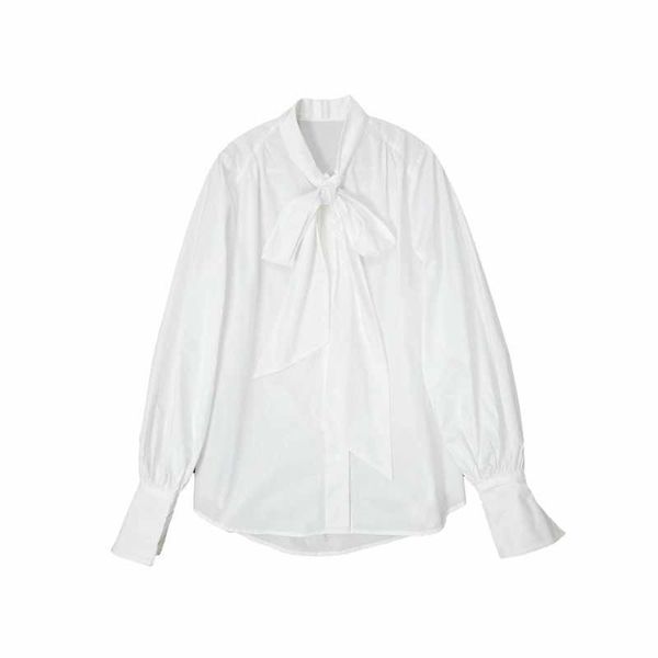 elegant women solid big bow shirts fashion ladies white cotton loose streetwear female chic puff sleeve blouses 210527
elegant women solid big bow shirts fashion ladies white cotton loose streetwear female chic puff sleeve blouses 210527