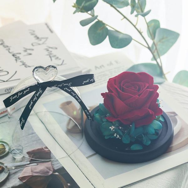 decorative flowers & wreaths valentines day gift exclusive rose in glass dome with lights eternal real mother's gife
decorative flowers & wreaths valentines day gift exclusive rose in glass dome with lights eternal real mother's gife