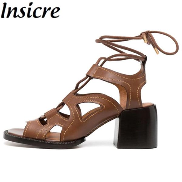 sandals insicre customize colors cow leather square toe women lace up puttee 2021 summer fashion thick high heel shoes size 45, Black
sandals insicre customize colors cow leather square toe women lace up puttee 2021 summer fashion thick high heel shoes size 45, Black
