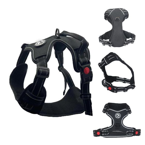 dog collars & leashes 2021 personalized harness reflective adjustable vest for small large with customized patch dogs training
dog collars & leashes 2021 personalized harness reflective adjustable vest for small large with customized patch dogs training