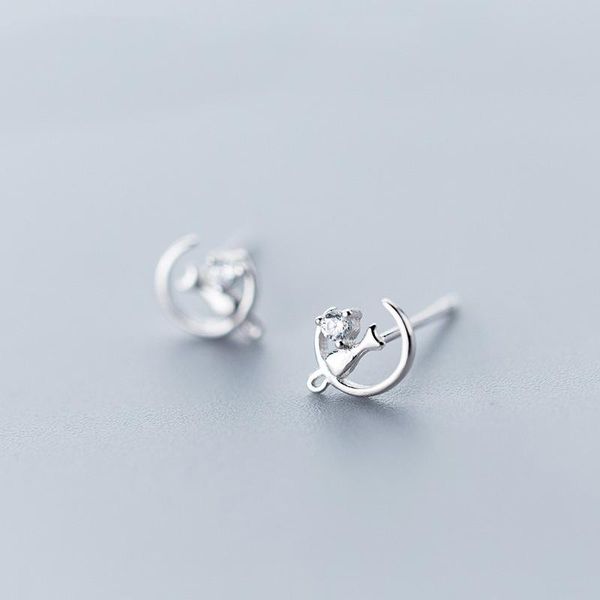 stud mloveacc real 925 sterling silver cute cat sit on moon earrings for women girl s925 jewelry gift, Golden;silver
stud mloveacc real 925 sterling silver cute cat sit on moon earrings for women girl s925 jewelry gift, Golden;silver