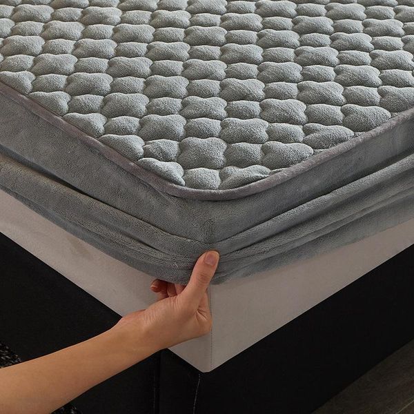 sheets & sets winter fitted sheet soft thicken crystal velvet quilted bed and cases mattress cover full size with
sheets & sets winter fitted sheet soft thicken crystal velvet quilted bed and cases mattress cover full size with