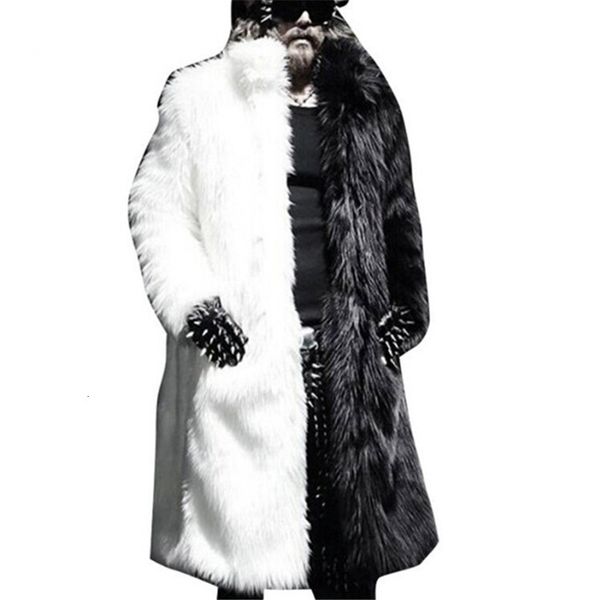 europe the united states wind winter black and white man long like super luxury fox fur coat 6hv6
europe the united states wind winter black and white man long like super luxury fox fur coat 6hv6