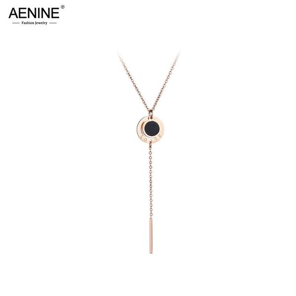 pendant necklaces aenine 316l stainless steel love tassel jewelry luxury rose gold black shell necklace for women girls an17047, Silver
pendant necklaces aenine 316l stainless steel love tassel jewelry luxury rose gold black shell necklace for women girls an17047, Silver