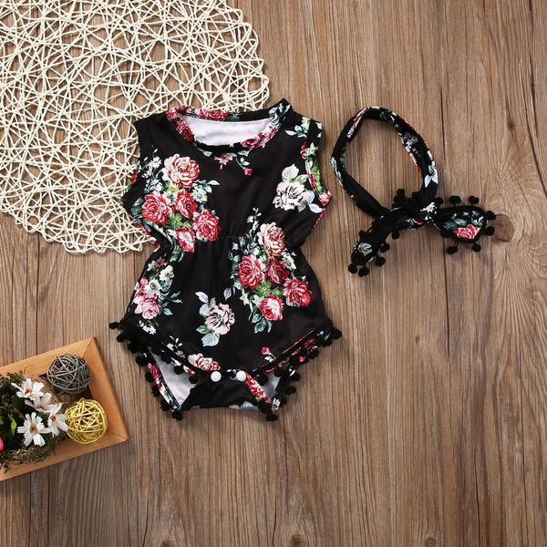 summer girls floral romper for newborn clothes baby girl sleeveless jumpsuit with headband kids outfits sets kid sunsuit, White
summer girls floral romper for newborn clothes baby girl sleeveless jumpsuit with headband kids outfits sets kid sunsuit, White