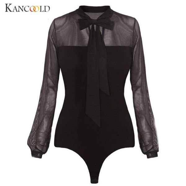 women's jumpsuits & rompers kancoold black office elegant mesh puff sleeve long one-piece briefs casual bodysuit, Black;white
women's jumpsuits & rompers kancoold black office elegant mesh puff sleeve long one-piece briefs casual bodysuit, Black;white