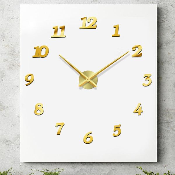 modern large wall clock creative golden round acrylic frameless wall clock diy home decor for living room without bat
modern large wall clock creative golden round acrylic frameless wall clock diy home decor for living room without bat