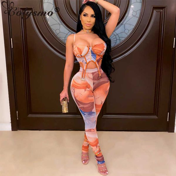 colysmo print 2 piece pants sets zipper backless crop corset elastic waist bodycon set summer club outfits for women 210527, White
colysmo print 2 piece pants sets zipper backless crop corset elastic waist bodycon set summer club outfits for women 210527, White