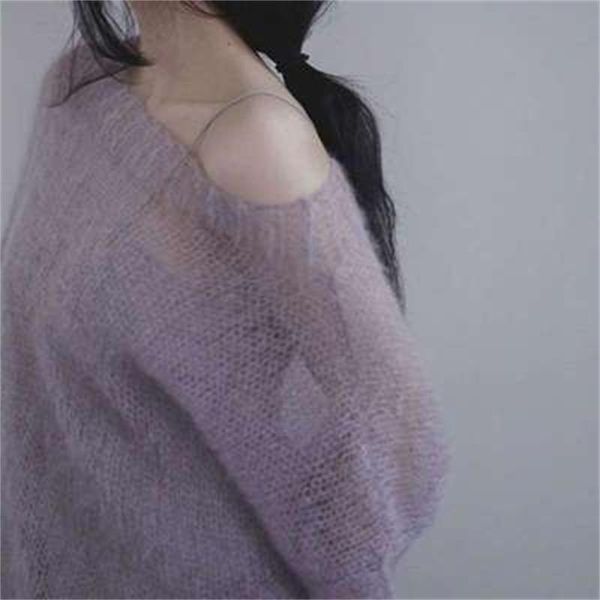 women's sweaters women mohair thin retro hollow knitted pullovers sweet girls neck loose sweatshirt elegant korean clothing h1419, White;black
women's sweaters women mohair thin retro hollow knitted pullovers sweet girls neck loose sweatshirt elegant korean clothing h1419, White;black