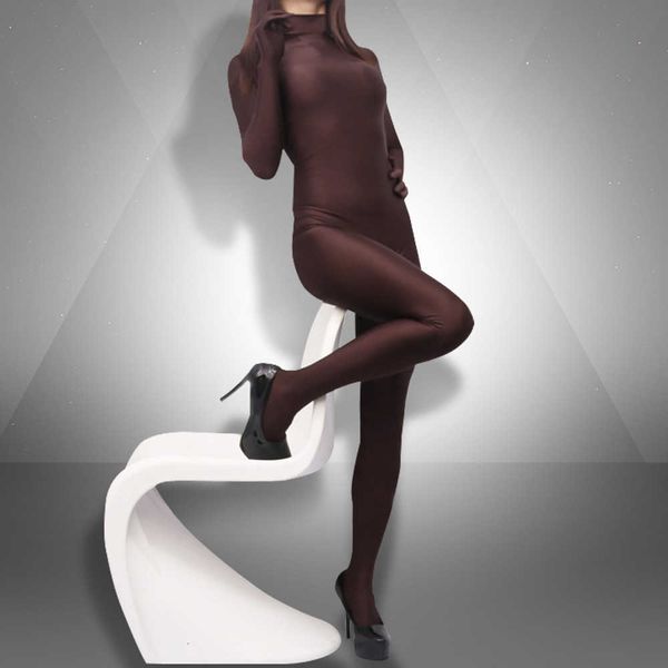 stand collar soft mercerized spandex full body jumpsuit gn67 women's bottom tight underwear, Black;white
stand collar soft mercerized spandex full body jumpsuit gn67 women's bottom tight underwear, Black;white