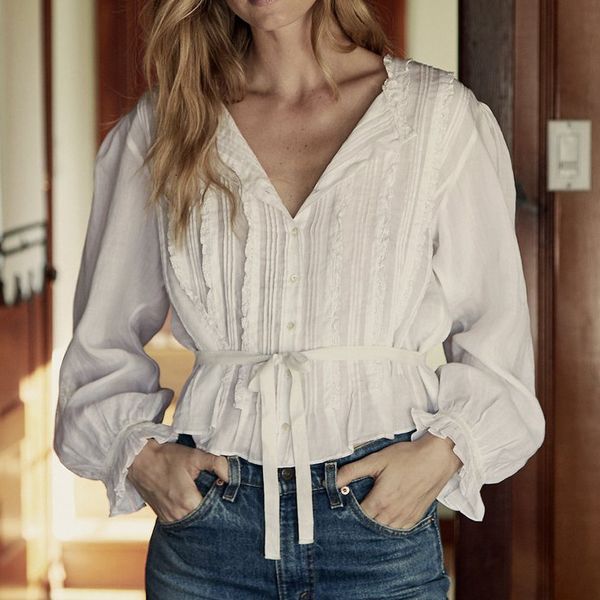 new 2021 spring french retro lady ruffled waist lace stitching long-sleeved shirt women cvxd, White
new 2021 spring french retro lady ruffled waist lace stitching long-sleeved shirt women cvxd, White
