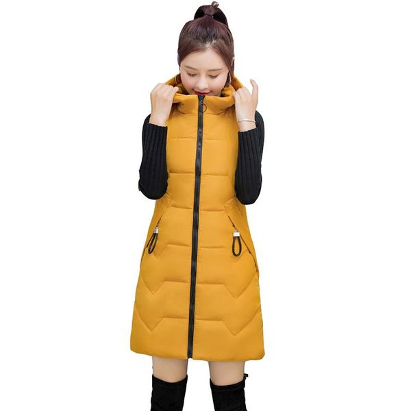 women's vests autumn winter down cotton parker vest ladies mid-length slim plus size wild hooded sleeveless jacket tide, Black;white
women's vests autumn winter down cotton parker vest ladies mid-length slim plus size wild hooded sleeveless jacket tide, Black;white