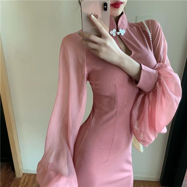 spring turtleneck cheongsam lantern party dress divide midi knee dressed for woman y744 0mlx, Black;gray
spring turtleneck cheongsam lantern party dress divide midi knee dressed for woman y744 0mlx, Black;gray