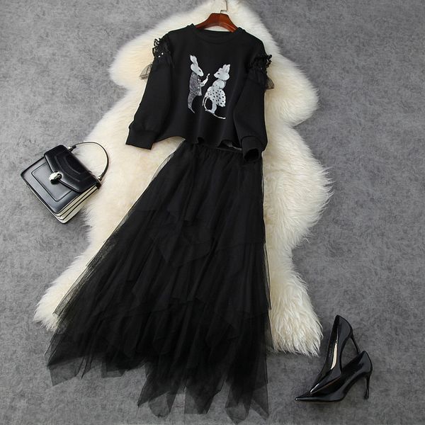 new 2021 two piece short coat with bead pocket winter clothing set womens sets irregular net skirt long casual suit ll44, Black;gray
new 2021 two piece short coat with bead pocket winter clothing set womens sets irregular net skirt long casual suit ll44, Black;gray