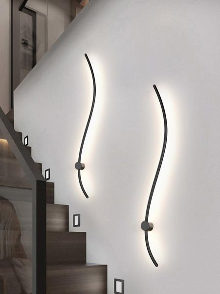 wall lamp nordic minimalist stylish led light modern creative line strip sconce for living room bedroom corridor aisle
wall lamp nordic minimalist stylish led light modern creative line strip sconce for living room bedroom corridor aisle