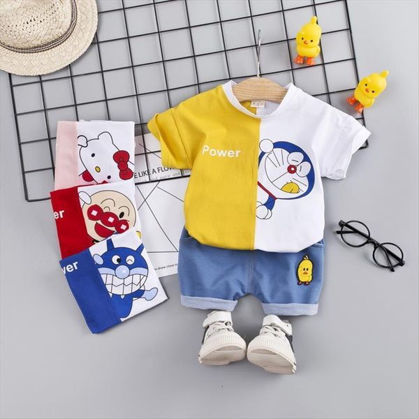 summer kids sets clothes baby girls boys cartoon doraemon cotton t shirt shorts suits child fashion korean style outfit clothing, White
summer kids sets clothes baby girls boys cartoon doraemon cotton t shirt shorts suits child fashion korean style outfit clothing, White