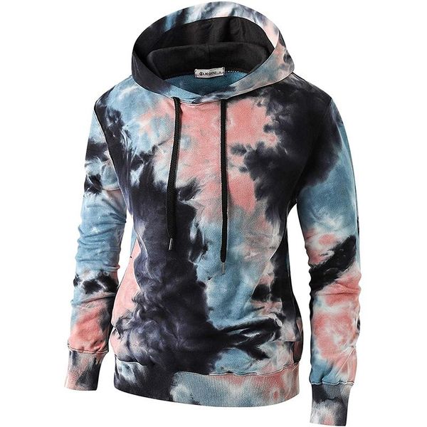 men's hoodies & sweatshirts male harajuku tie-dye printing loose hooded sweatshirt fashion casual pullovers men drawstring long sleeve, Black
men's hoodies & sweatshirts male harajuku tie-dye printing loose hooded sweatshirt fashion casual pullovers men drawstring long sleeve, Black