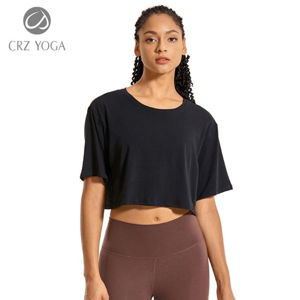 yoga outfit crz women's pima cotton workout crop short sleeve running t-shirts casual athletic tees
yoga outfit crz women's pima cotton workout crop short sleeve running t-shirts casual athletic tees