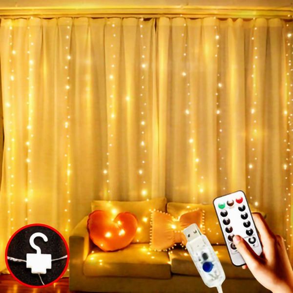 strings 3m led garland christmas fairy string lights remote control usb year curtain lamp holiday decoration for home room window
strings 3m led garland christmas fairy string lights remote control usb year curtain lamp holiday decoration for home room window