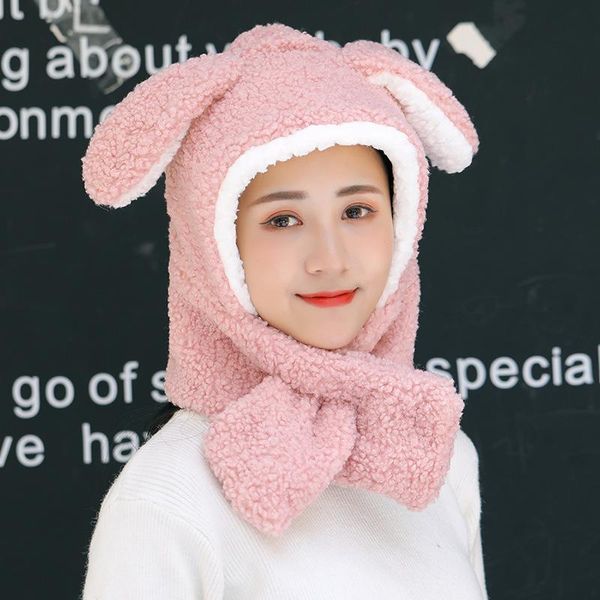 beanie/skull caps movable ears hat women's autumn and winter high-profile figure lamb wool cute scarf integrated korean fashion w, Blue;gray
beanie/skull caps movable ears hat women's autumn and winter high-profile figure lamb wool cute scarf integrated korean fashion w, Blue;gray