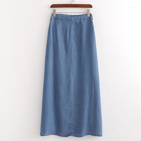 skirts agong casual loose denim women fashion solid a line skirt elegant one pocket floor length female ladies ep1, Black
skirts agong casual loose denim women fashion solid a line skirt elegant one pocket floor length female ladies ep1, Black