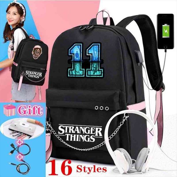 stranger things canvas backpack school bags for girls college students lapleisure chain travel rucksack
stranger things canvas backpack school bags for girls college students lapleisure chain travel rucksack