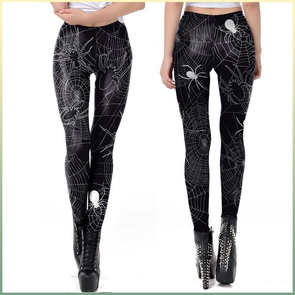 halloween 10 printed bottoming pants stretch women's sports yoga peach hip tight, Black;white
halloween 10 printed bottoming pants stretch women's sports yoga peach hip tight, Black;white