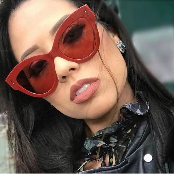 sunglasses retro oversized women 2021 luxury cat design oversize eye sun glasses shade for fashion gothic, White;black
sunglasses retro oversized women 2021 luxury cat design oversize eye sun glasses shade for fashion gothic, White;black