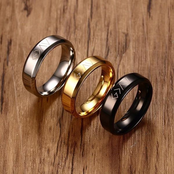 cluster rings men's god is greater than the highs and lows ring 6mm stainless steel christian specific symbols band male jewelry, Golden;silver
cluster rings men's god is greater than the highs and lows ring 6mm stainless steel christian specific symbols band male jewelry, Golden;silver