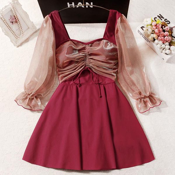 women patchwork long sleeve one piece swimwear swim beach dress summer swimsuit women's swimming wear bathing suits
women patchwork long sleeve one piece swimwear swim beach dress summer swimsuit women's swimming wear bathing suits