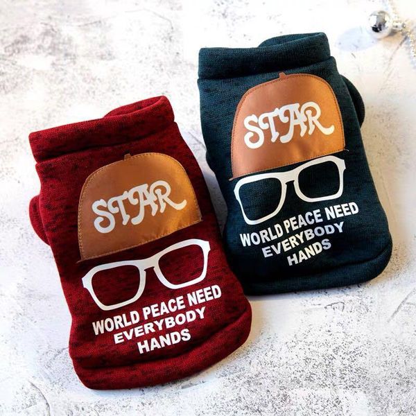dog apparel winter clothes glasses jacket thicken warm for small dogs coat puppy sweater pets costumes
dog apparel winter clothes glasses jacket thicken warm for small dogs coat puppy sweater pets costumes