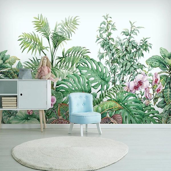 wallpapers custom mural 3d hand painted green plant leaves flowers banana leaf po wall paper bedroom living room non-woven wallpaper
wallpapers custom mural 3d hand painted green plant leaves flowers banana leaf po wall paper bedroom living room non-woven wallpaper