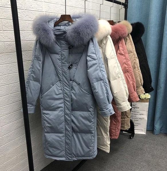 new year's women's hooded down jacket long jacket casual solid fur collar warm winter long down fluffy coat, Black
new year's women's hooded down jacket long jacket casual solid fur collar warm winter long down fluffy coat, Black