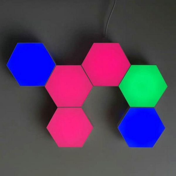 wall lamp usb powered magnetic touch quantum light led hexagonal modular night lighting w/remote controller multicolor flexible
wall lamp usb powered magnetic touch quantum light led hexagonal modular night lighting w/remote controller multicolor flexible