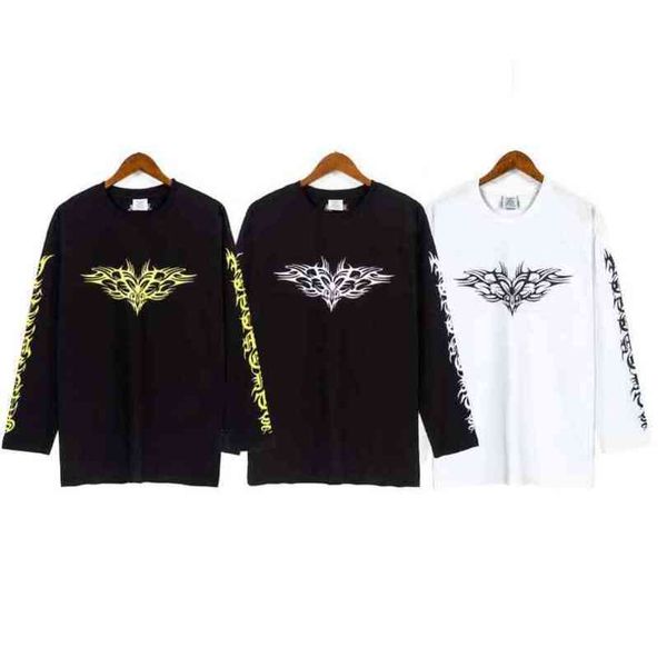 vetements retro loose men and women long mouwen t-shirt deep point shirt travel drag casual mode all-game top, Black
vetements retro loose men and women long mouwen t-shirt deep point shirt travel drag casual mode all-game top, Black