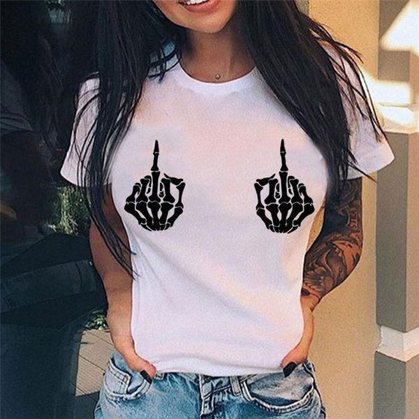 middle finger print t shirt women harajuku vogue tshirt 90s short sleeve white women shirt streetwear femme
middle finger print t shirt women harajuku vogue tshirt 90s short sleeve white women shirt streetwear femme