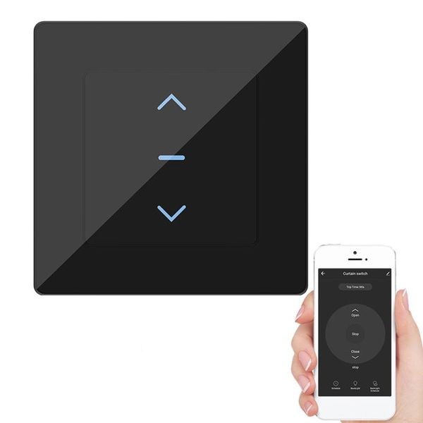 smart home control wifi curtain blind switch for roller shutter electric cutain motor motorized blinds voice by alexa touch
smart home control wifi curtain blind switch for roller shutter electric cutain motor motorized blinds voice by alexa touch